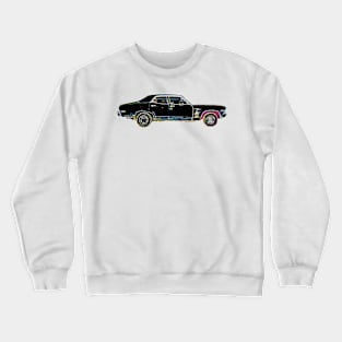 old american car chevy nova Crewneck Sweatshirt